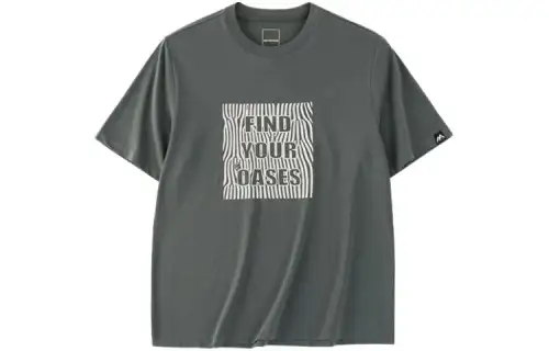 ANTA T Shirts Men's City Dark Gray Crew Neck Moderate Straight Fit