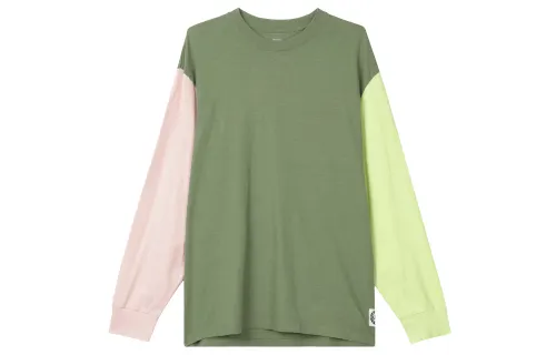 Levis T Shirts Men's Green Crew Neck Moderate Straight Fit