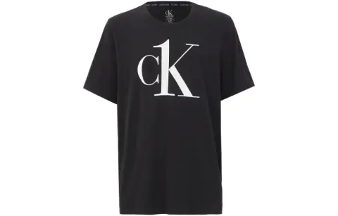 CALVIN KLEIN SS22 T Shirt Men's Black