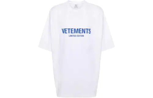 Vetements logo-print cotton T-shirt