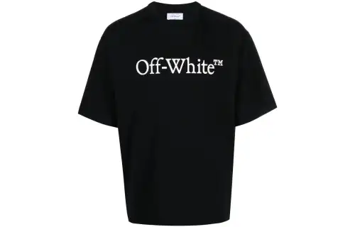 OFF-WHITE Big Bookish Skate short-sleeve T-shirt