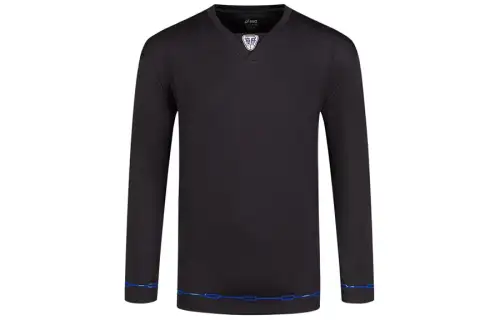 ASICS T Shirts Unisex Black V Neck Moderate Other