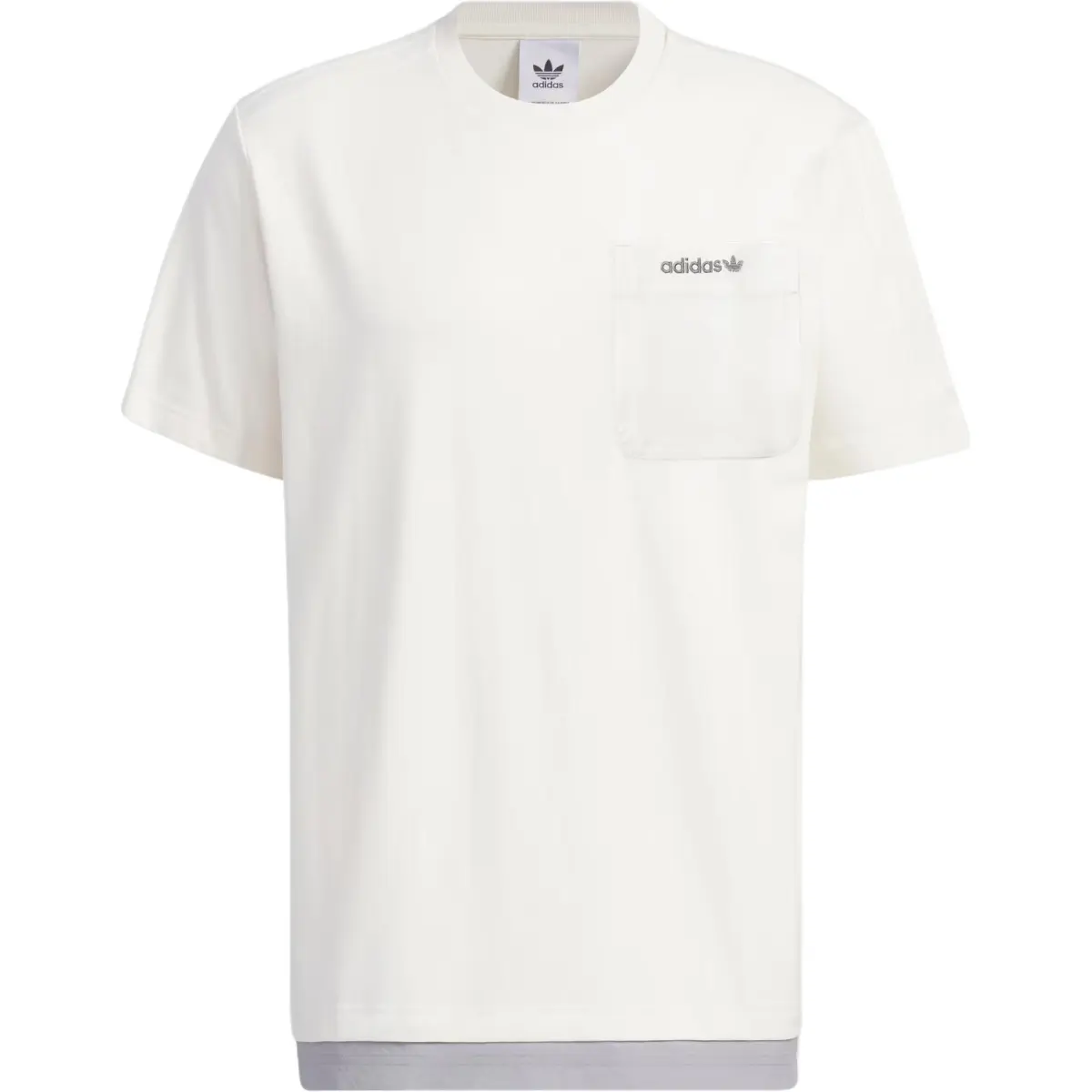 Adidas Originals T-Shirts Men's Pink White Crew Neck Moderate Straight Fit