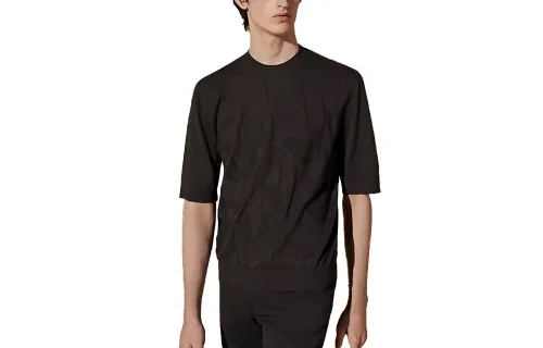 HERMES SS24 T Shirt Men's Liquorice