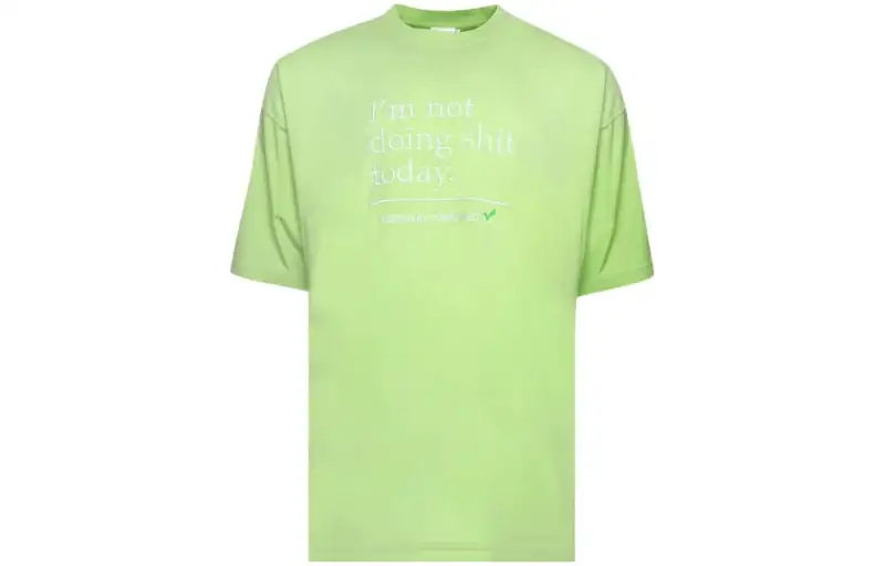 Vetements Not Doing Shit Today T Shirt