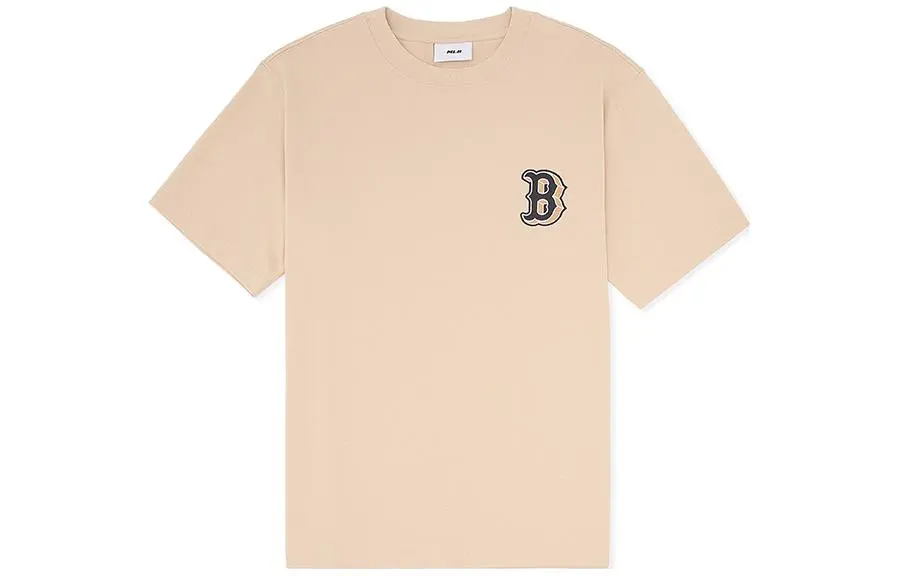 MLB SS23 T Shirt Unisex Light Sand Brown