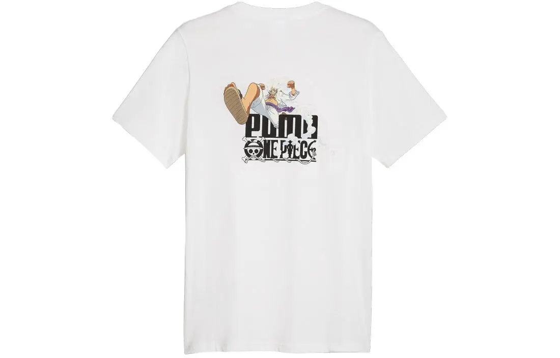 PUMA x ONE PIECE T Shirt Unisex White