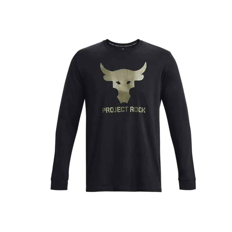 Under Armour Project Rock T Shirt Men's Black