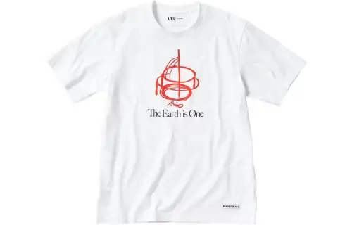 UNIQLO x Tadao Ando T Shirt Unisex White