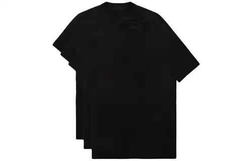 PRADA Short sleeve Cotton T shirt Pack Of Three