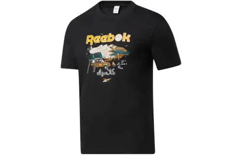 Reebok Cl Intl Tee South T Shirt Unisex Black