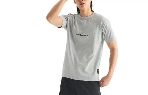 New Balance WSL T Shirt Men's Light Gray