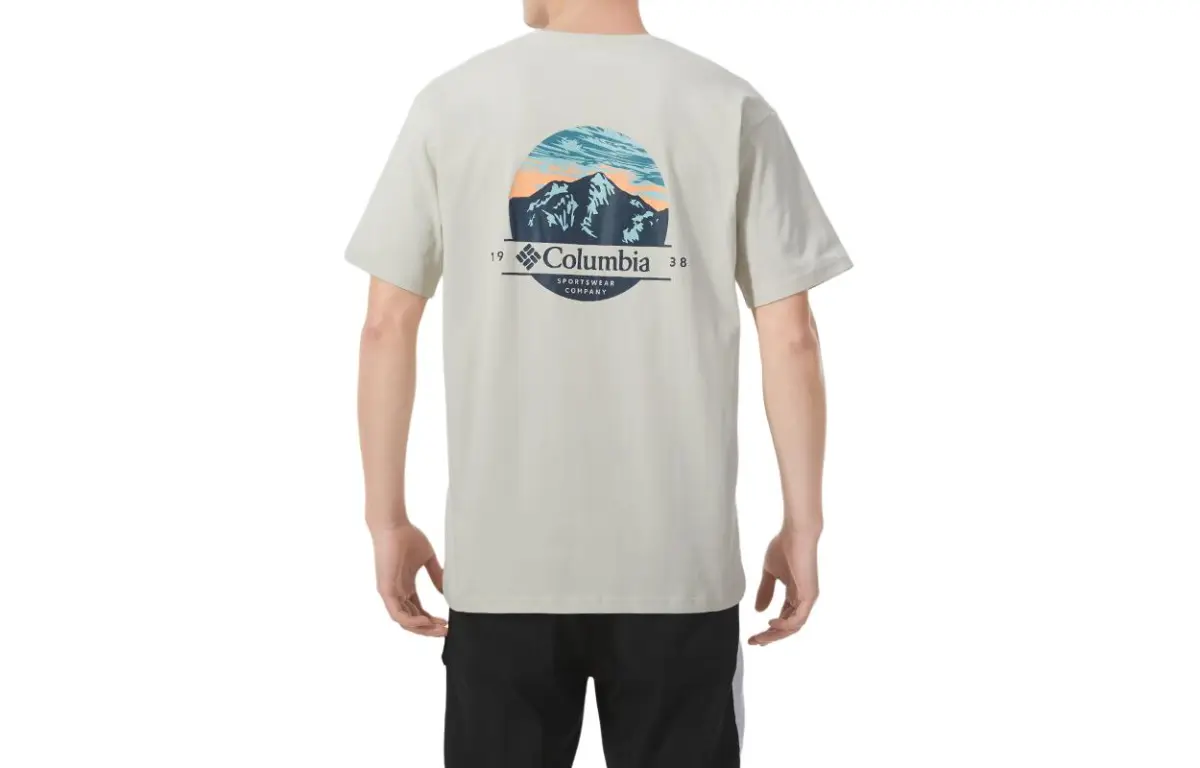 Columbia T Shirt Men's Light Khaki