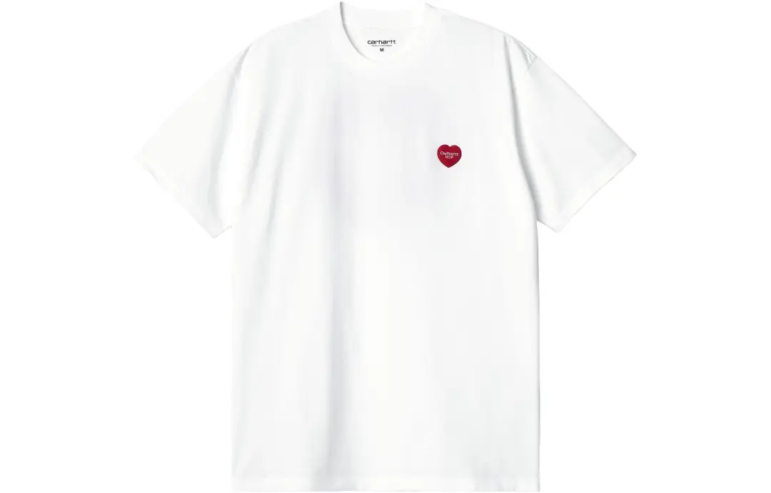 Carhartt WIP Carhartt WIP SS23 T Shirts Men's White Crew Neck Moderate Straight Fit