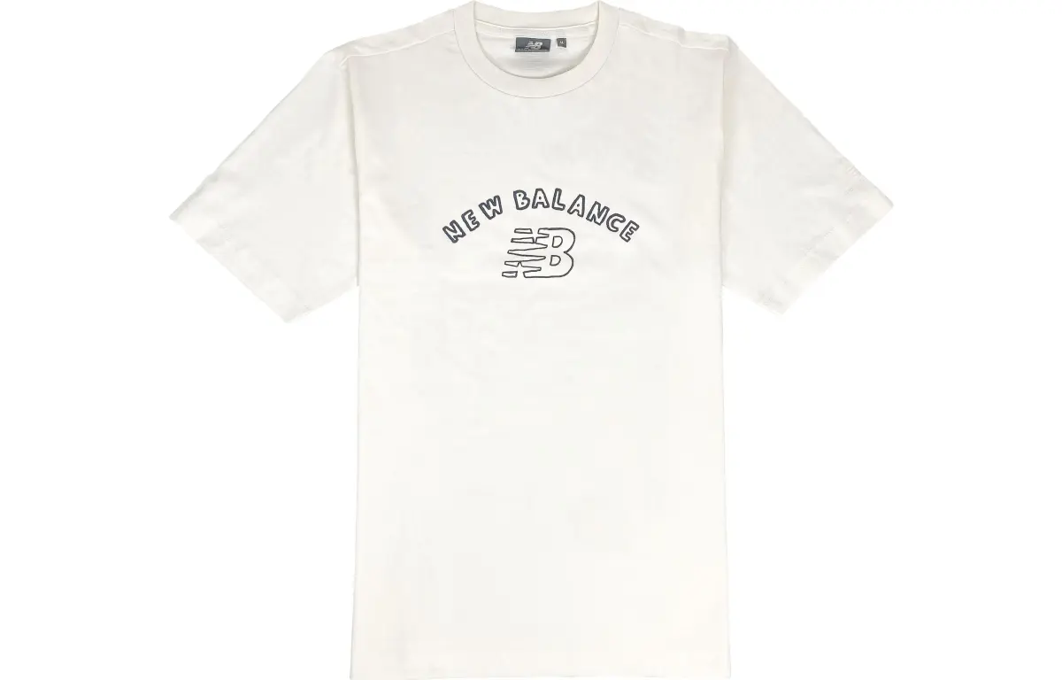 New Balance T Shirt Unisex White