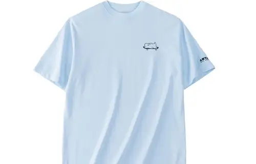 Anta Skateboard T Shirt Unisex Keling Blue