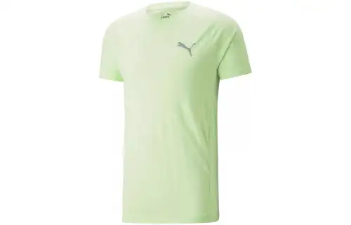 PUMA EVOSTRIPE TEE T Shirt Men's Yellow