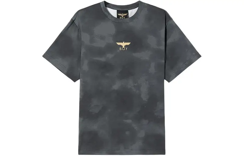 Boy London T Shirts Unisex Gray Crew Neck Moderate