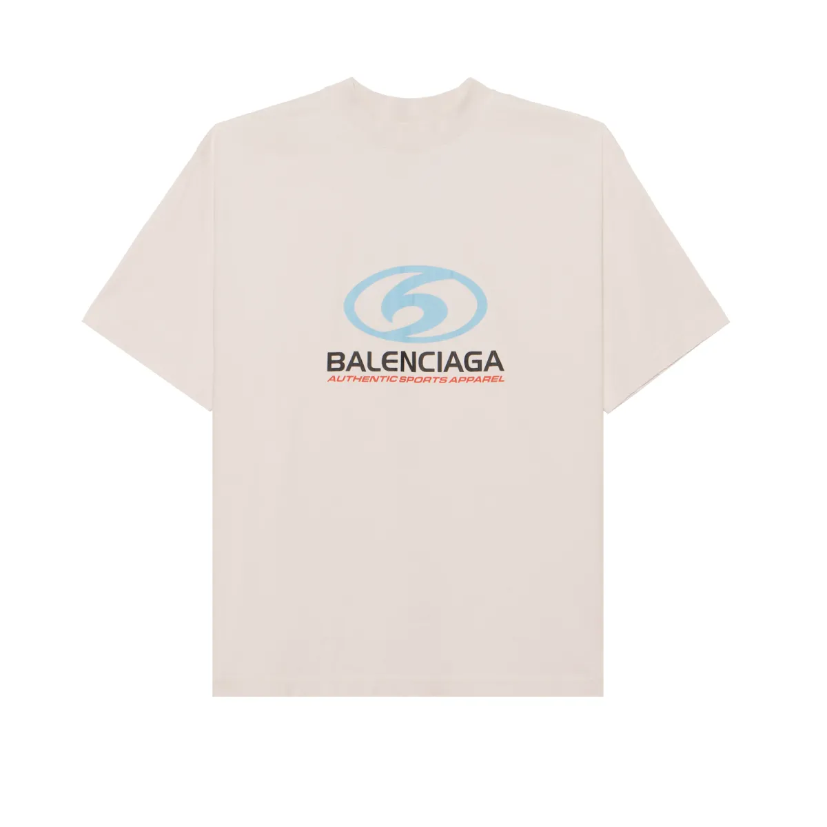 Balenciaga T Shirt Loose Fit Men's White