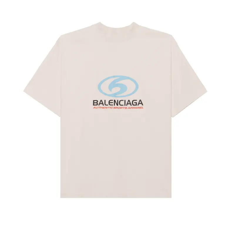 Balenciaga Logo Printed Crewneck T-Shirt