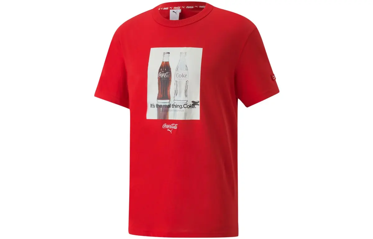 PUMA X Coca Cola T Shirt Men's Red