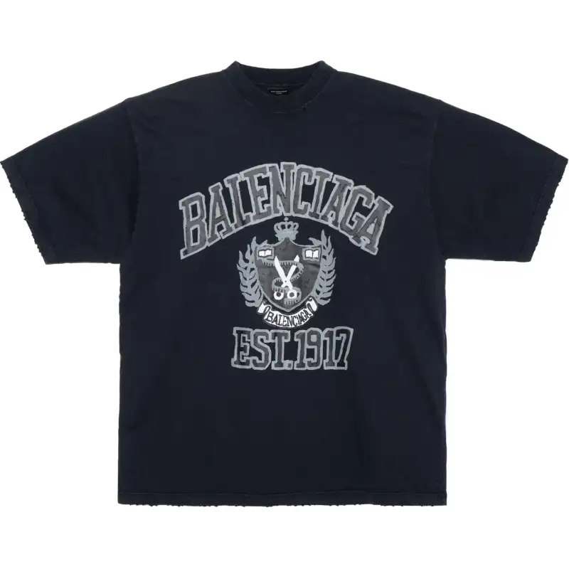 Balenciaga Graphic print Cotton T shirt