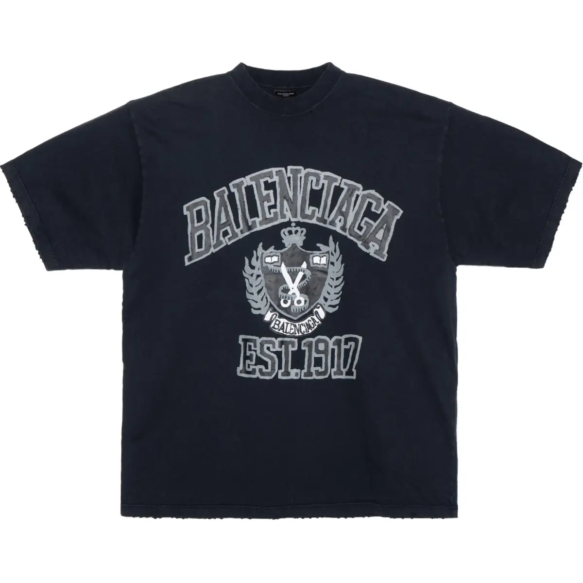 Balenciaga Graphic print Cotton T shirt