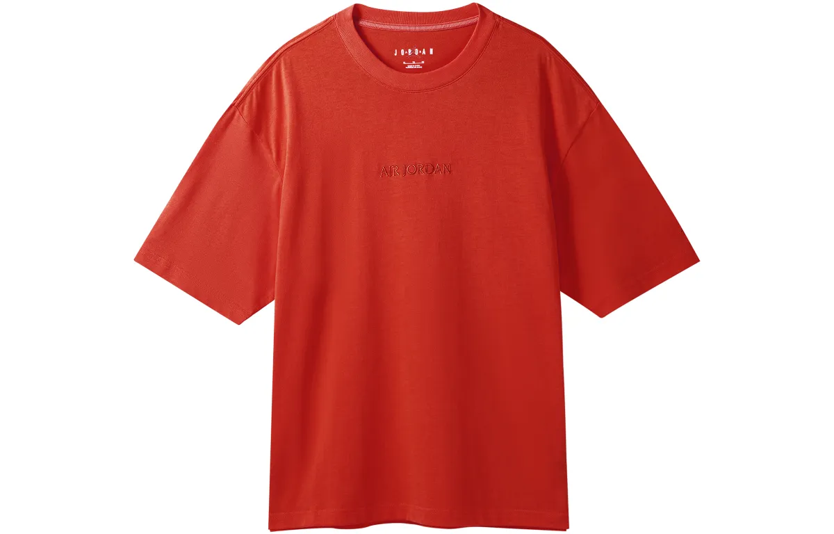 Jordan x AIR WORDMARK T Shirt Men's Red