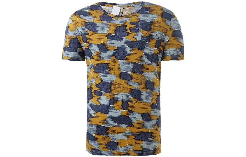 Burberry T Shirts Men's Multicolor Crew Neck Moderate