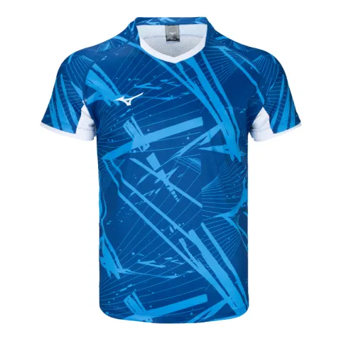 Mizuno T Shirt Unisex Cobalt Blue