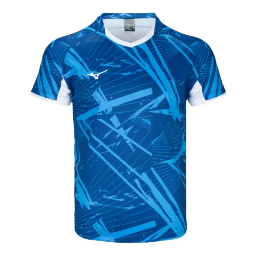 Mizuno T Shirt Unisex Cobalt Blue