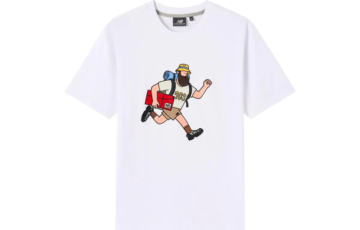 New Balance JHI T Shirt Unisex White