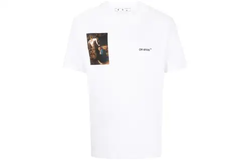 Off- Caravaggio-print T-shirt