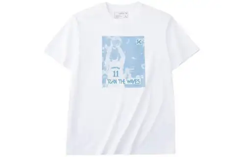 ANTA T Shirts Men's White Crew Neck Moderate Straight Fit