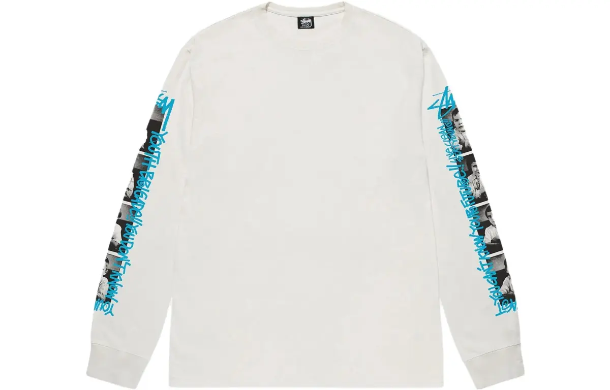 Stussy Youth Brigade Pigment Dyed Long Sleeve Tee