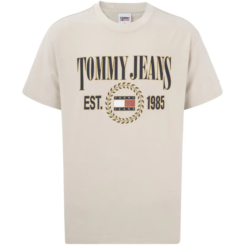 Tommy Hilfiger T Shirt Men's Light Khaki