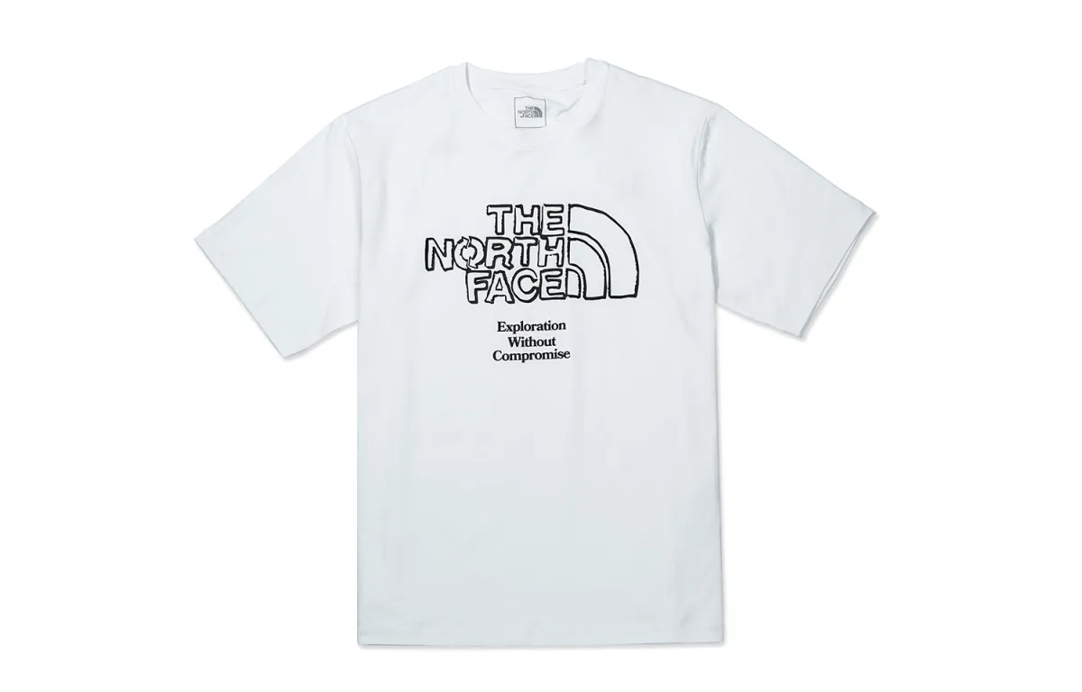 THE NORTH FACE Climber Collection Explorer Collection T Shirt Men's White