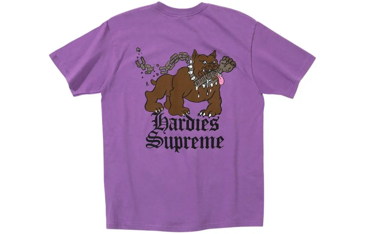 Supreme X Hardies Dog Tee