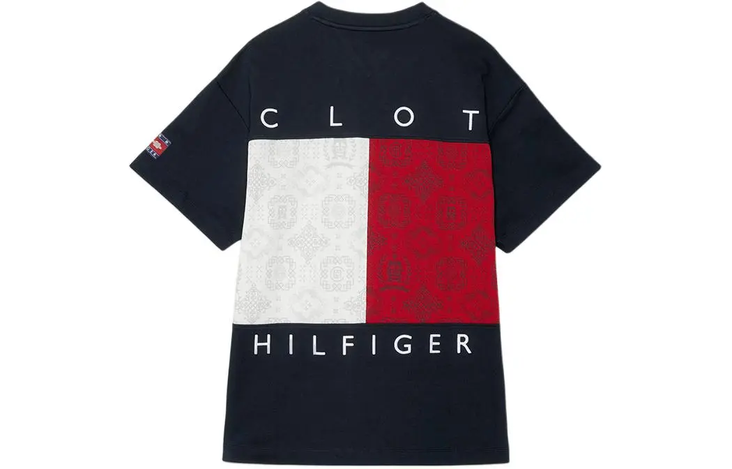 Tommy Hilfiger T Shirt Unisex Navy Blue