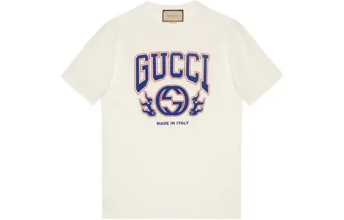 GUCCI SS24 T Shirt Men's Ivory White