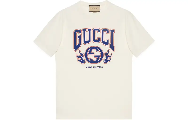 GUCCI SS24 T Shirt Men's Ivory White