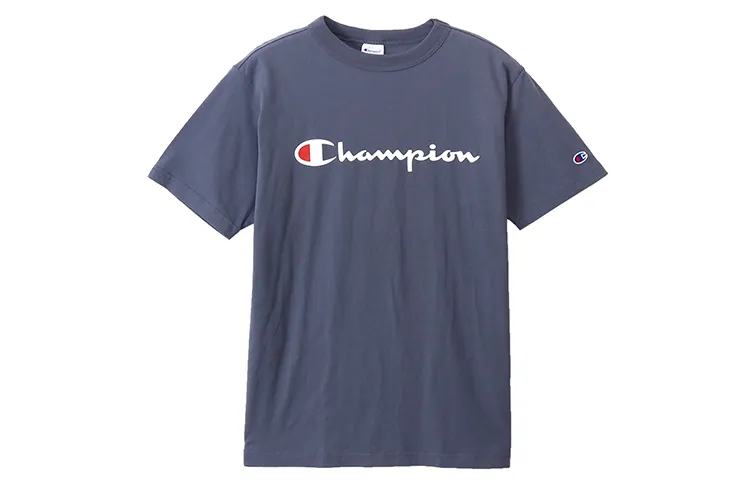 Champion T Shirt Japan Version Unisex Windsor Blue