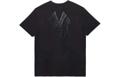 New Era T Shirt Couple, Trendy And Versatile Unisex Black