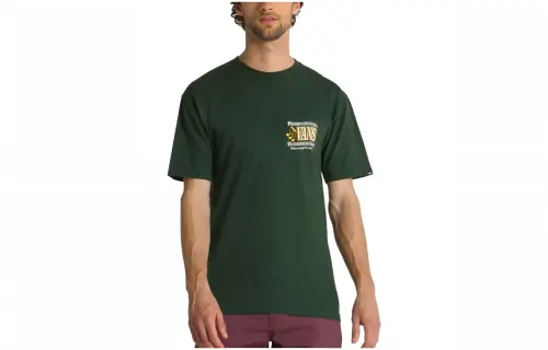 Vans Off The Wall Sound T Shirt Unisex Green