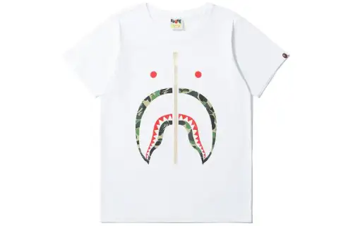 A BATHING APE T Shirts Unisex Crew Neck Moderate Straight Fit