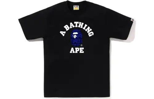 A Bathing Ape logo-print cotton T-shirt