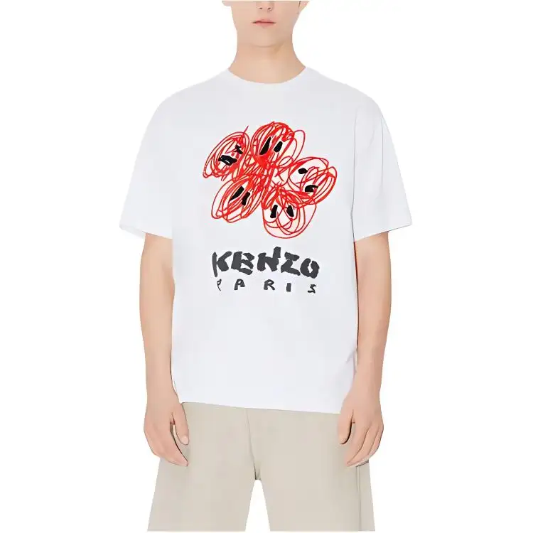 KENZO Drawn Varsity Classic T Shirt