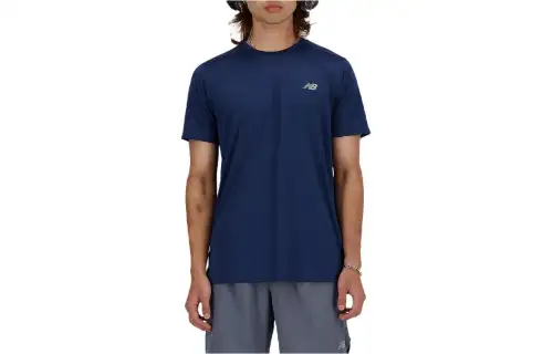 New Balance Sport Essentials T Shirt T Shirt Men's Marine Blue
