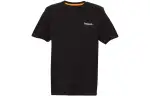 Timberland T Shirts Unisex Black Crew Neck Moderate Straight Fit