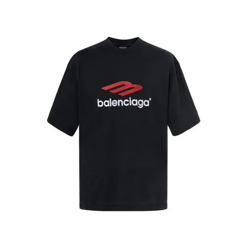 Balenciaga 3B Sports Icon FW23 T Shirt Loose Fit Unisex Black